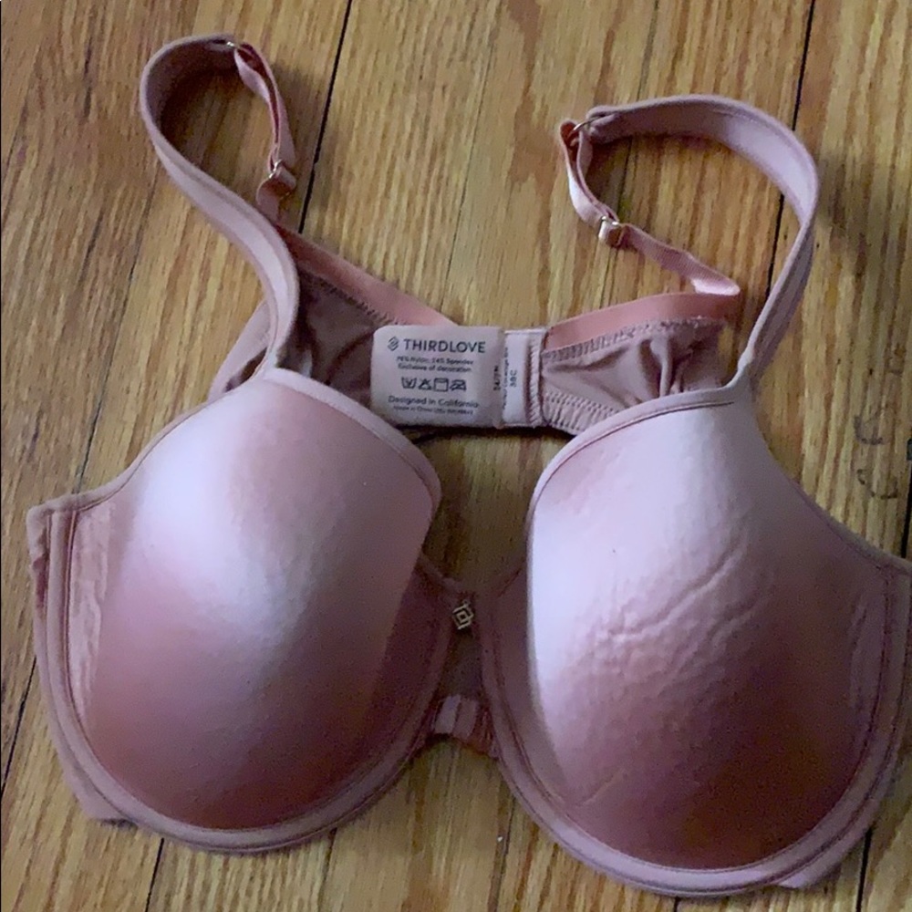 ThirdLove 38C Perfect Coverage Bra EUC Third Love